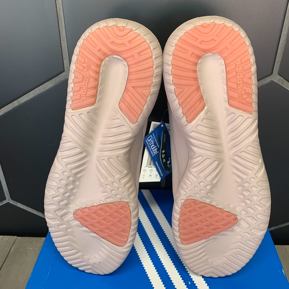 New! Adidas Tubular Shadow Vapour Grey Brown Shoe - Picture 5 of 5